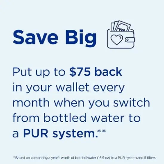 PUR PLUS 30-Cup Water Filter Dispenser System Smoke DS1810BA: PUR Filtration, BPA-Free, Dishwasher-Safe, Charcoal Gray image {14}