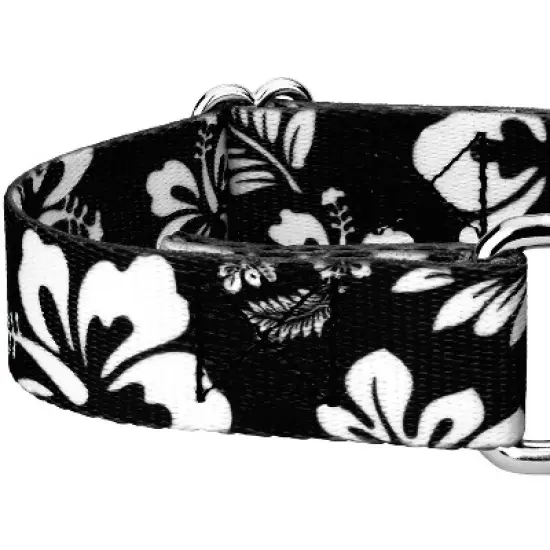 Country Brook Petz - Black Hawaiian Martingale Dog Collar image {1}