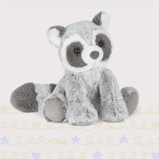 Bearington Ringo Plush Raccoon Stuffed Animal, 10.5 Inch image {3}