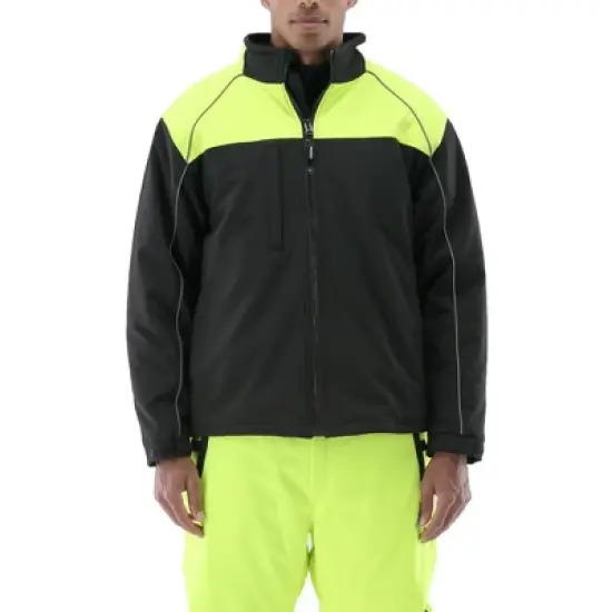RefrigiWear Two-Tone HiVis Insulated Jacket image {5}