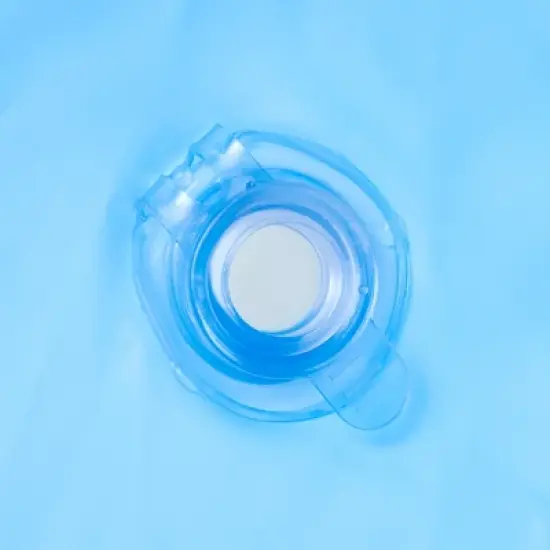 Intex 8.5ft x 5.25ft x 18in Swim Center Paradise Seaside Inflatable Kiddie Pool with Drain Plug for Quick and Easy Clean Up image {3}