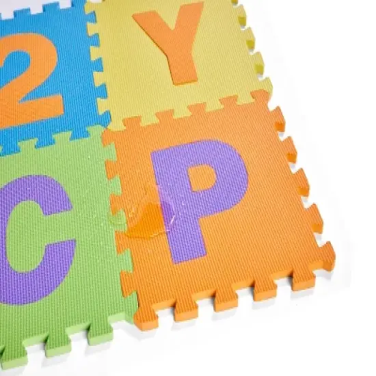 Kidoozie ABC & 123 Puzzle Playmat, Foam Playmat with Storage Bag for Toddler or Preschooler, Ages 12m+ image {4}