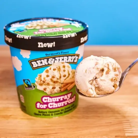 Ben & Jerry's Churray for Churros Cinnamon Ice Cream - 16 fl oz image {3}