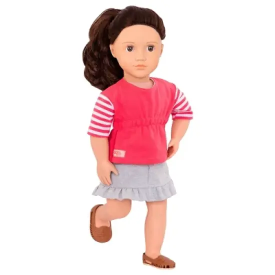Our Generation Rayna with Accessories 18" Posable Food Truck Doll image {2}