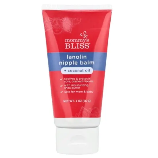 Mommy's Bliss Lanolin Nipple Balm + Coconut Oil, 2 oz (56 g) image {2}