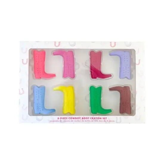Daydream Society - Pony Tales Boot Shaped Crayons - Pack of 8 Crayons image {3}