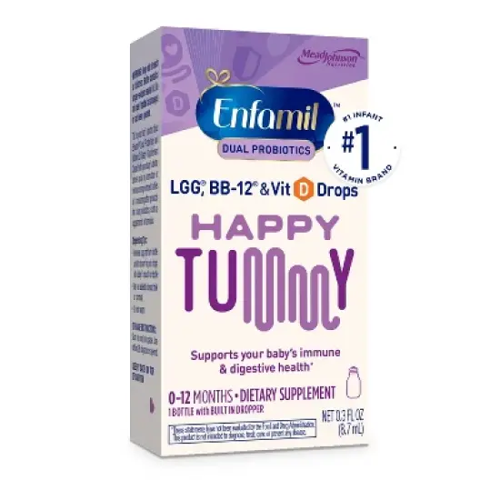 Enfamil Dual Probiotic Infant Daily Drops - 0.3 fl oz image {2}