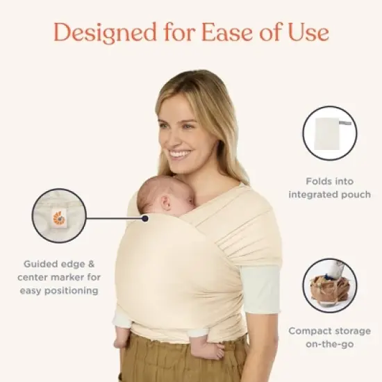 Ergobaby Aura Knit Baby Wrap image {1}