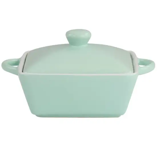 Gibson Mini Stoneware Casserole with Lid image {6}