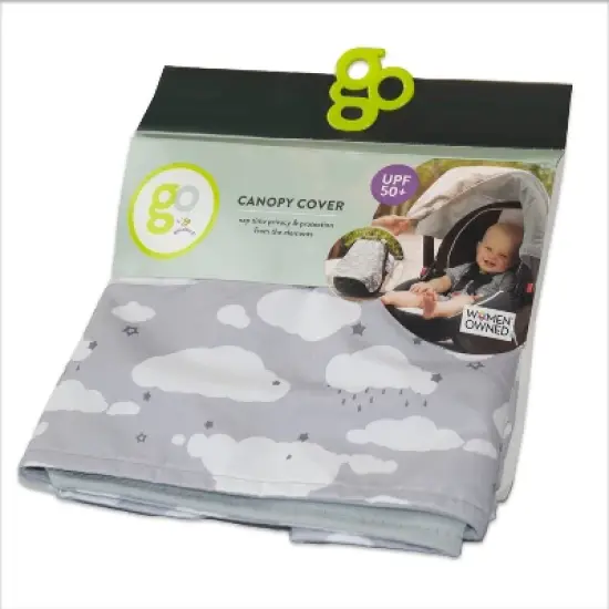 Go by Goldbug Car Seat Canopy Cover Clouds image {2}