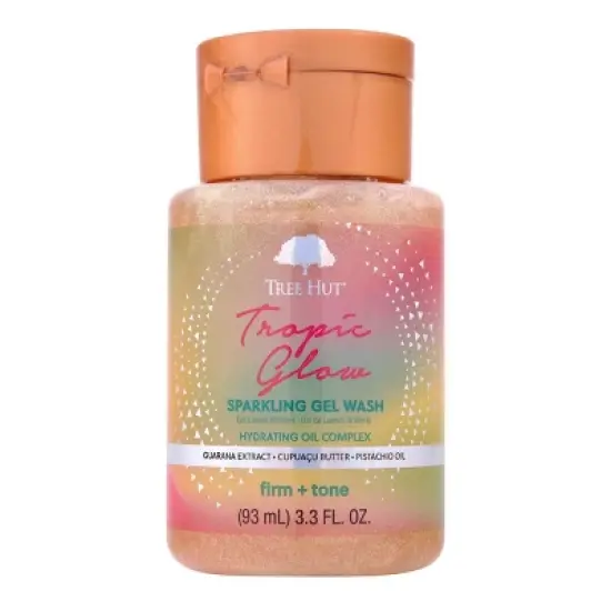 Tree Hut Mini Foaming Gel Body Wash - Tropic Glow - 3.3 fl oz image {9}