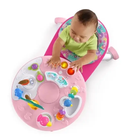 Bright Starts Around We Go 2-in-1 Activity Centre - Tropic Coral image {3}
