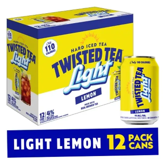 Twisted Tea Light - 12pk/12 fl oz Cans image {5}