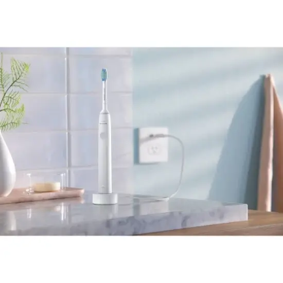 Philips Sonicare 1100 Rechargeable Electric Toothbrush - HX3641/02 - White image {4}