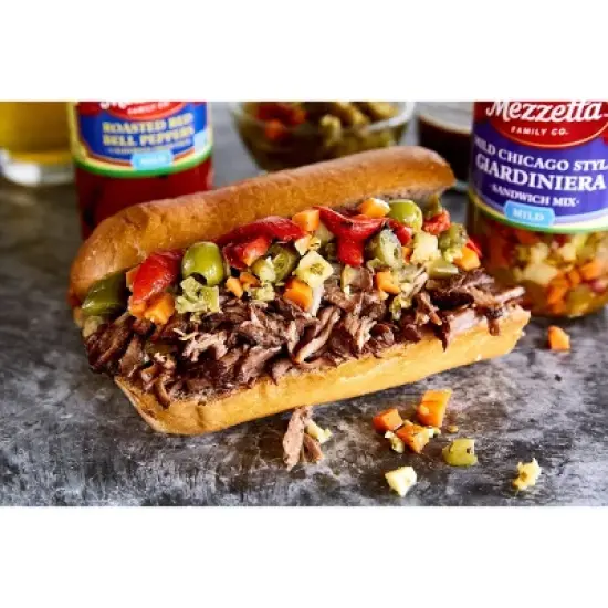 Mezzetta Chicago-Style Mild Giardiniera Italian Sandwich Mix - 16oz image {2}