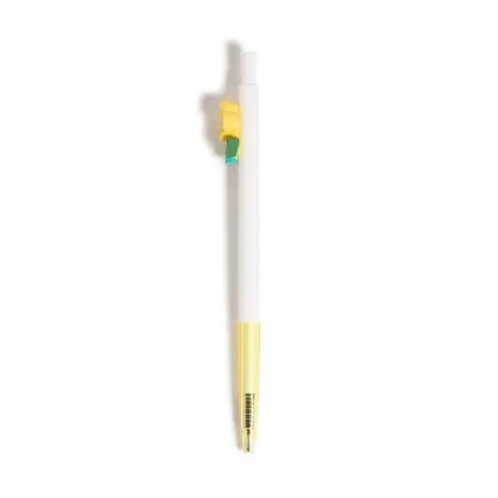 U Brands Retractable Gel Pen Flower Black Ink: 0.07mm Non-Toxic Stationery, Art & Office Pen with Flowers image {2}