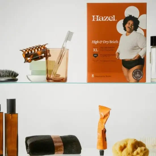 Hazel High & Dry Briefs Disposable Incontinence & Postpartum Underwear image {8}