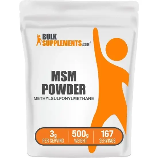 BulkSupplements Methylsulfonylmethane (MSM) Powder image {6}