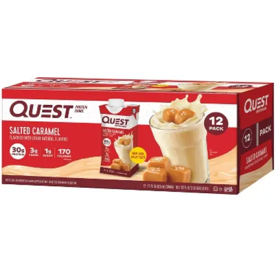 Quest Nutrition Ready To Drink Protein Shake &ndash; Salted Caramel image {2}