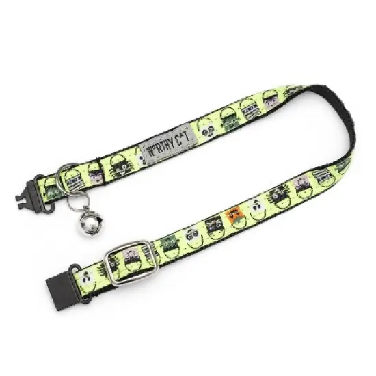 The Worthy Dog Tricks for Treats Breakaway Adjustable Cat Collar image {2}