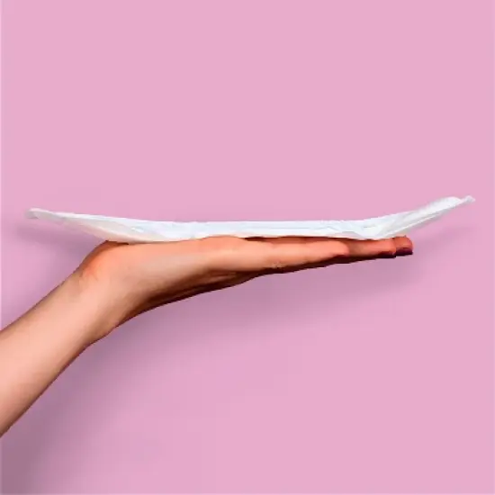 Poise Ultra Thin Postpartum Incontinence Pads for Women - Moderate Absorbency image {2}