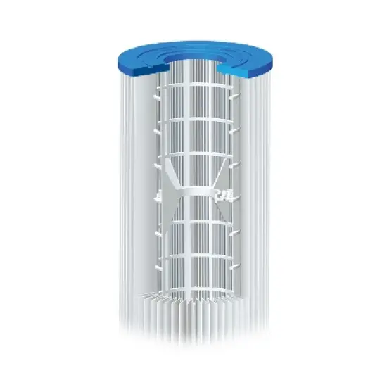 Summer Waves P57100204 Replacement Type A/C Swimming Pool and Hot Tub Spa Cartridge with Heavy Duty Ultimate Filtration Paper (8 Pack) image {2}