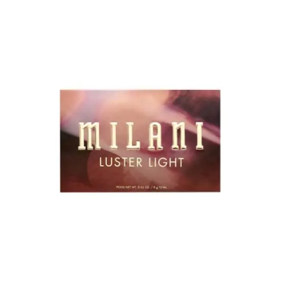 Milani Gilded Luster Eyeshadow Palette - Light - 0.32oz image {1}
