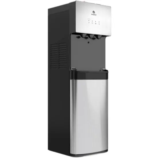 Avalon Limited Edition Self Cleaning Water Cooler and Dispenser - Silver: Bottom Load, 5 Gallon, Energy Star Certified image {2}