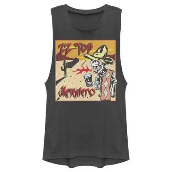 Junior's ZZ TOP Mescalero Festival Muscle Tee image {3}