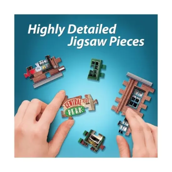 Friends Central Perk 3D Puzzle 440pc: Wrebbit Foam Pop Culture 440 Pieces image {8}