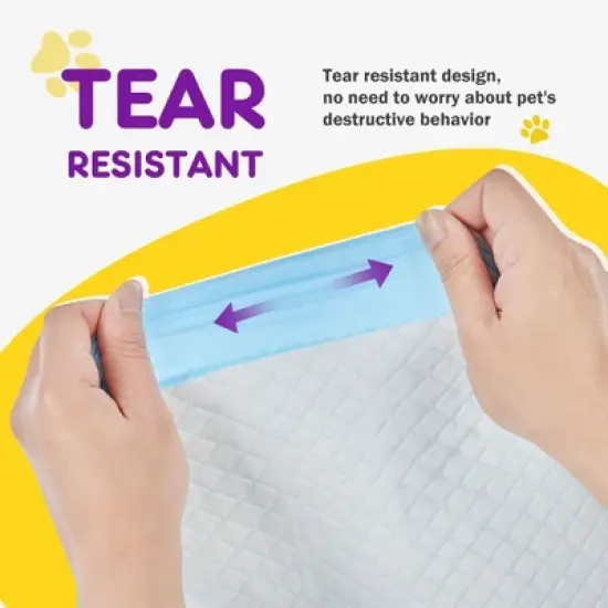 Sweetcrispy 22x22 Ultra-Absorbent & Leak-Proof Puppy Pee Pads, Disposable & Quick-Drying for Hassle-Free Training image {3}