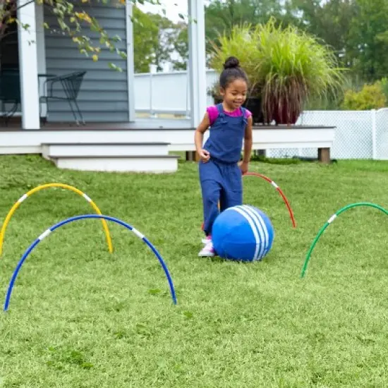HearthSong Oversized Kick Croquet Outdoor Game for Kids image {7}