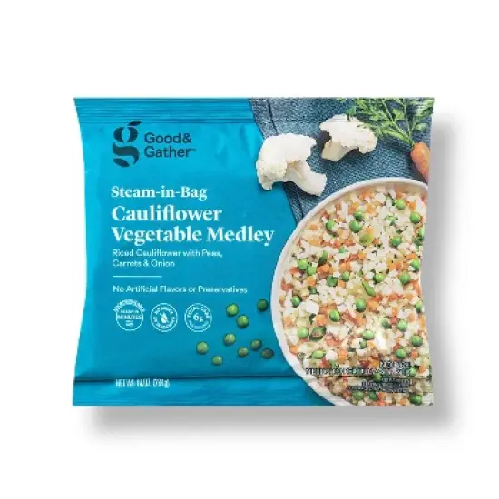 Frozen Riced Cauliflower Vegetable Medley - 10oz - Good & Gather&trade; image {3}