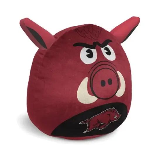 NCAA Arkansas Razorbacks Mascot Pillow: Sports Team Logo Plush Novelty image {3}