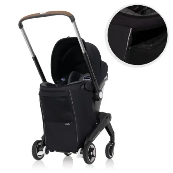 Evenflo Shyft DualRide Travel System with Carryall Storage image {18}