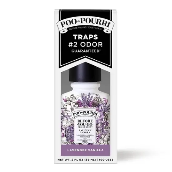 Poo-Pourri Before-You-Go  Lavender Vanilla and Citrus Toilet Spray image {8}