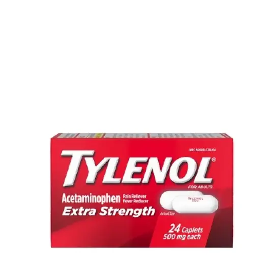 Tylenol Extra Strength Pain Reliever and Fever Reducer Caplets - Acetaminophen image {2}