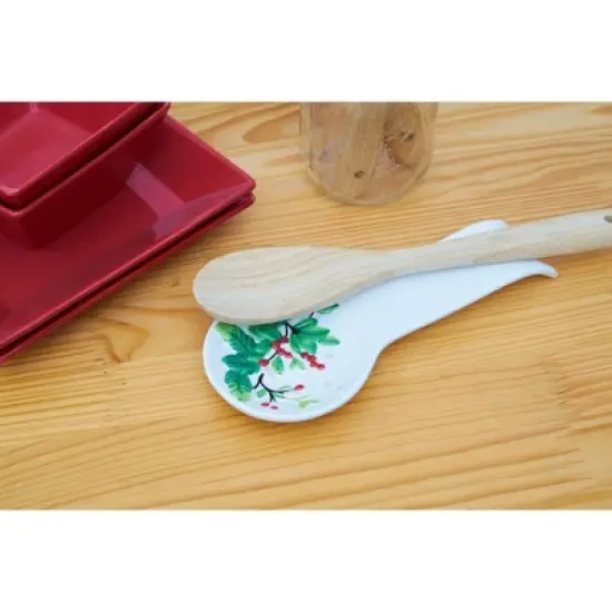 C&F Home Berries Handpainted Spoon Rest image {1}