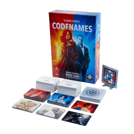 Czech Games Edition Codenames Game: Social Skills, 4+ Players Party Board, Card Holder, 15-Minute Play image {3}