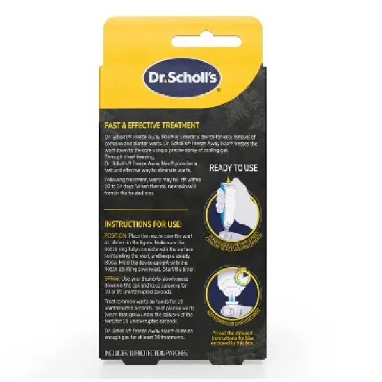 Dr. Scholl's Freeze Away Max Wart Remover - 10 Applications image {1}