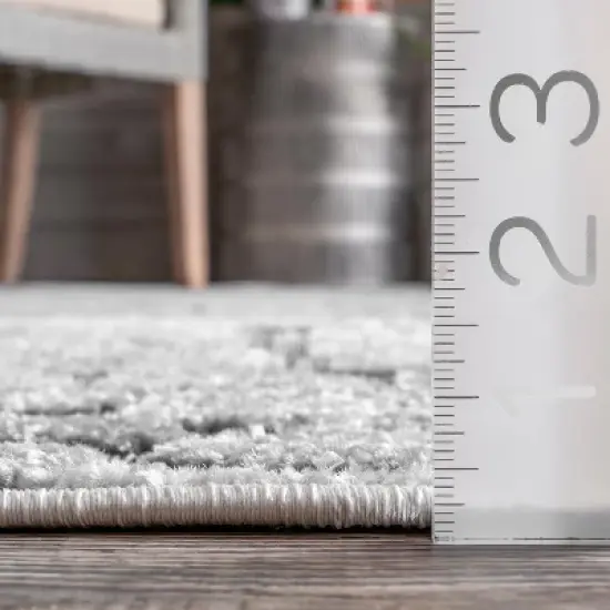 nuLOOM Jaycee Raised Stoneway Indoor/Outdoor Patio Area Rug image {4}