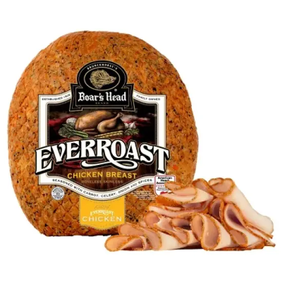 Boar's Head EverRoast Chicken - Deli Fresh Sliced - 4lbs - price per lb image {3}