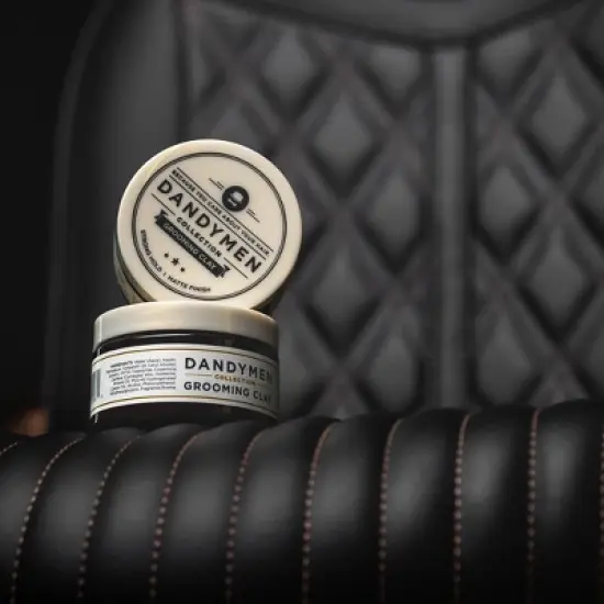 Dandymen Hair Pomade Grooming Clay - 3.4oz image {3}