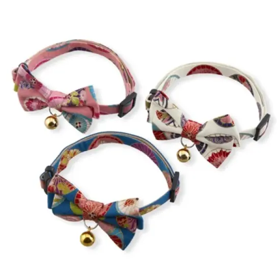 Necoichi Temari Bow Tie Cat Collar image {4}