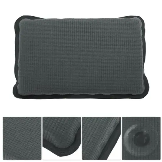 Unique Bargains Rectangle Style Bath Pillow11.02"x7.28"x1.97" 1 Pc image {1}