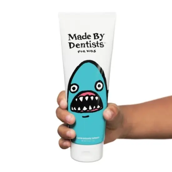 Made by Dentists Kids' Shark Fluoride Anticavity Toothpaste - Watermelon - 4.2oz image {1}