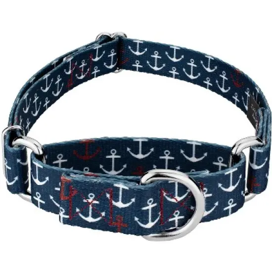 Country Brook Petz Anchors Away Martingale Dog Collar image {5}