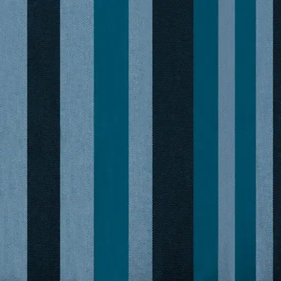 The Hamptons Collection 102&rdquo; Blue Striped Brazilian Style Hammock with Hammock Stand image {2}