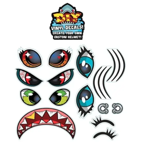 Raskullz Cling Shark Child Helmet - Blue image {7}