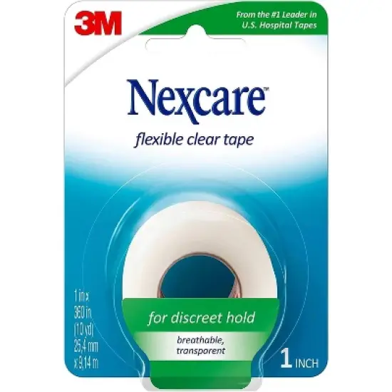 Nexcare Flexible Clear Tape Dispenser 1" x 10yd image {5}